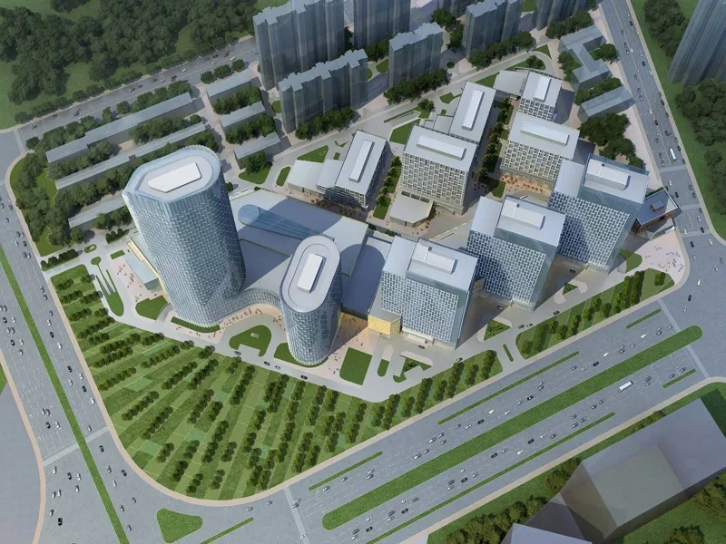 2021年6月郑州市祭城商圈写字楼市场租赁情况