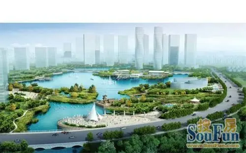 论坛房价户型】效果图【项目简介】南湖公园项目规划为大型商业综合体