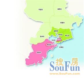 青岛市部分行政区划实施调整