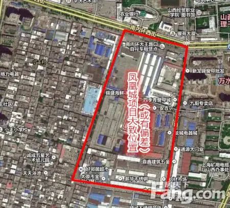 本项目位于万柏林区南内环西街以南,大王路以西,中铁城建集团太原