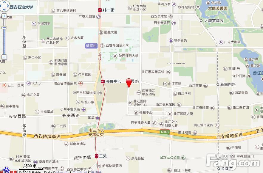 地址为翠华路与雁南五路十字西南角,楼盘的总层数为26层,建筑面积