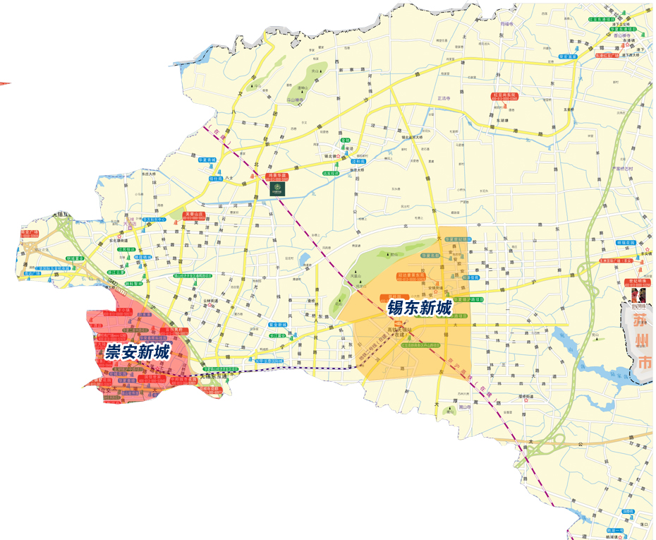 新华路高架开通展威武 助锡东新城区域价值腾飞