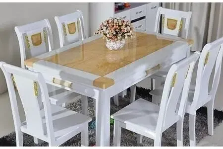 大理石餐桌的优缺点 大理石面餐桌的保养 - 家具 - 土巴兔装修网(图1)