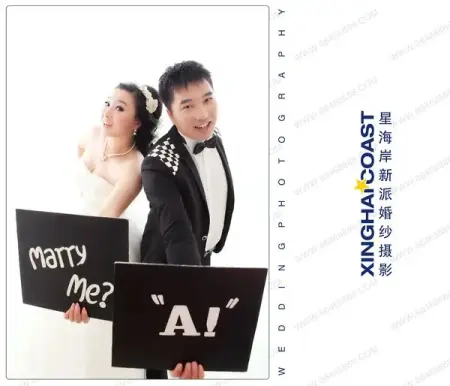 大连海景婚纱照哪家好?拍婚纱照时男士发型怎